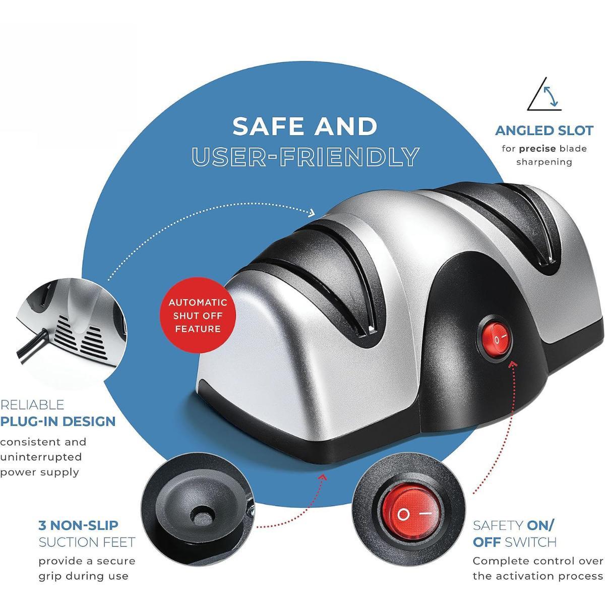 Electric 2-Stage Professional Knife Sharpener