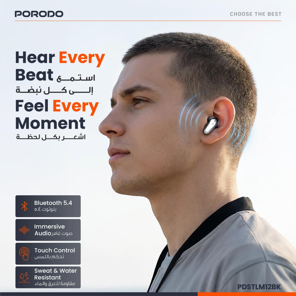 Porodo Soundtec Gravis True Wireless Earbuds