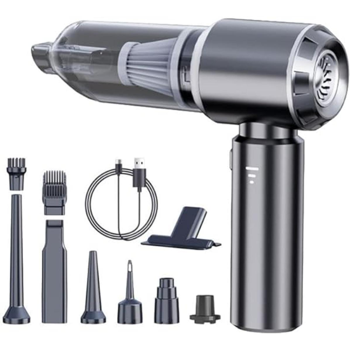 Portable Car Vacuum Cleaner, Wireless Handheld