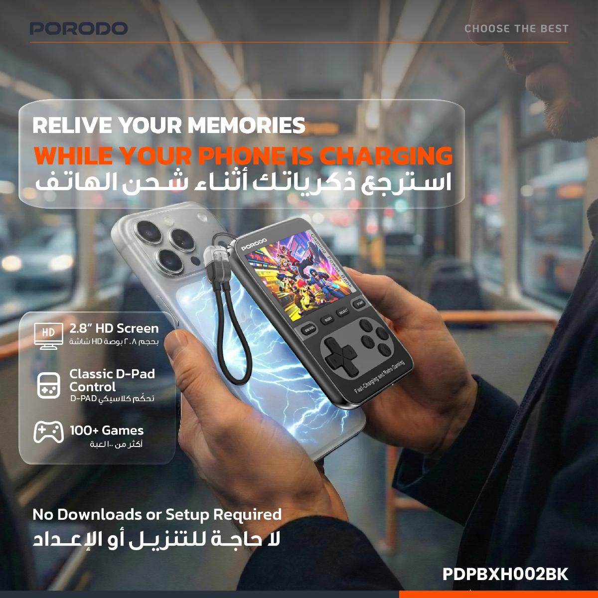 Porodo Arcadevolt 10000mAh MagSafe Power Bank