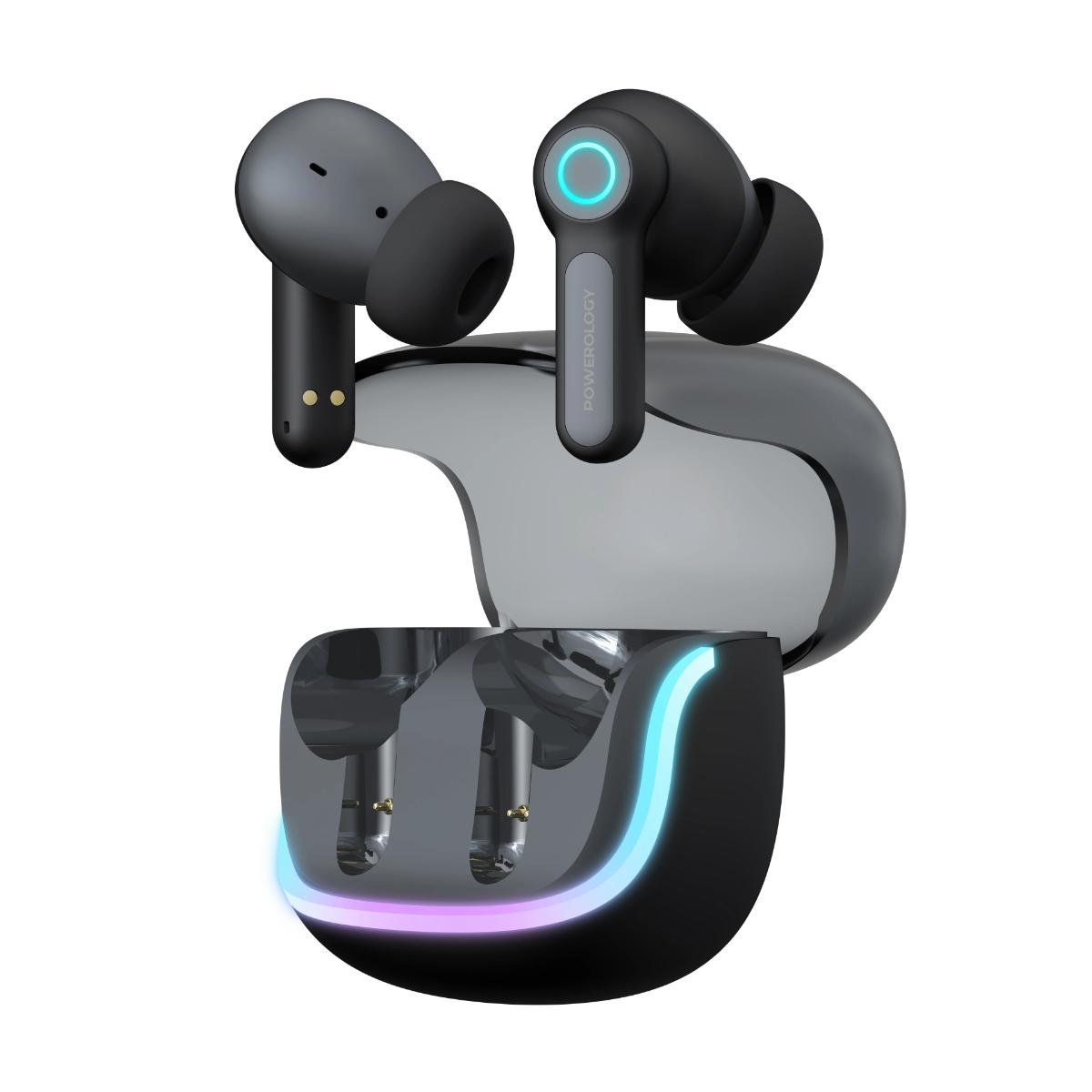 Powerology Quad ENC True- Wireless Buds