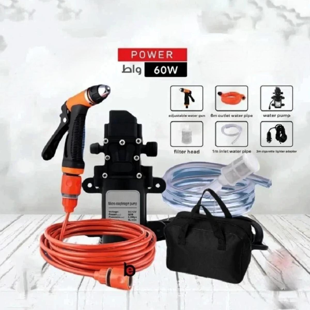Portable High-Pressure Car Washer Kit
