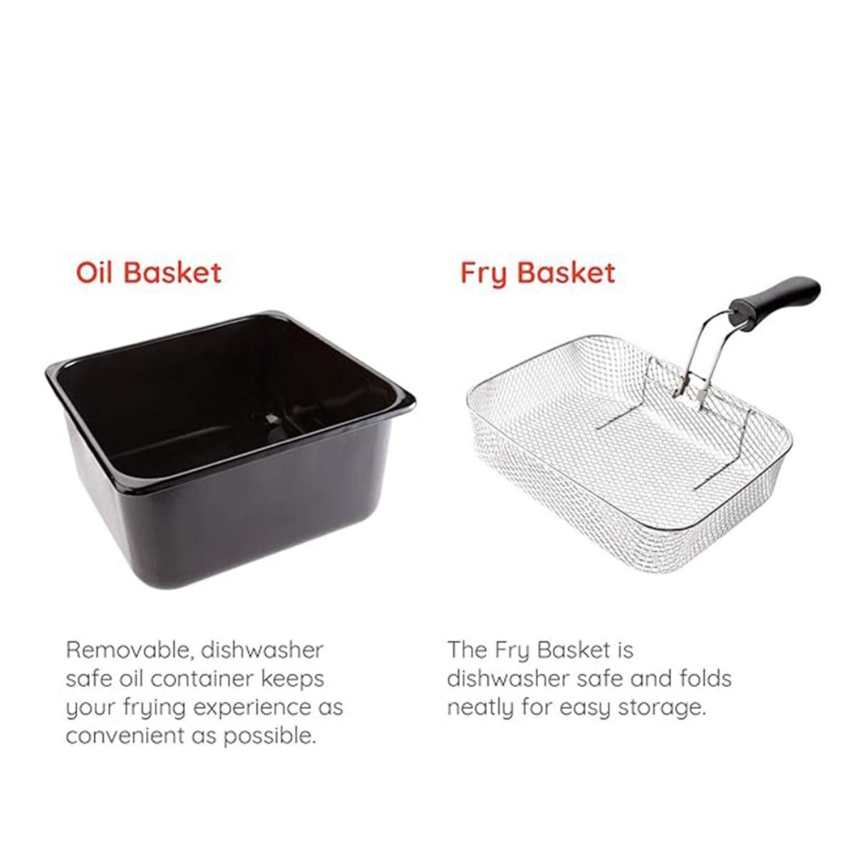 4.0L Stainless Steel Professional Deep Fryer