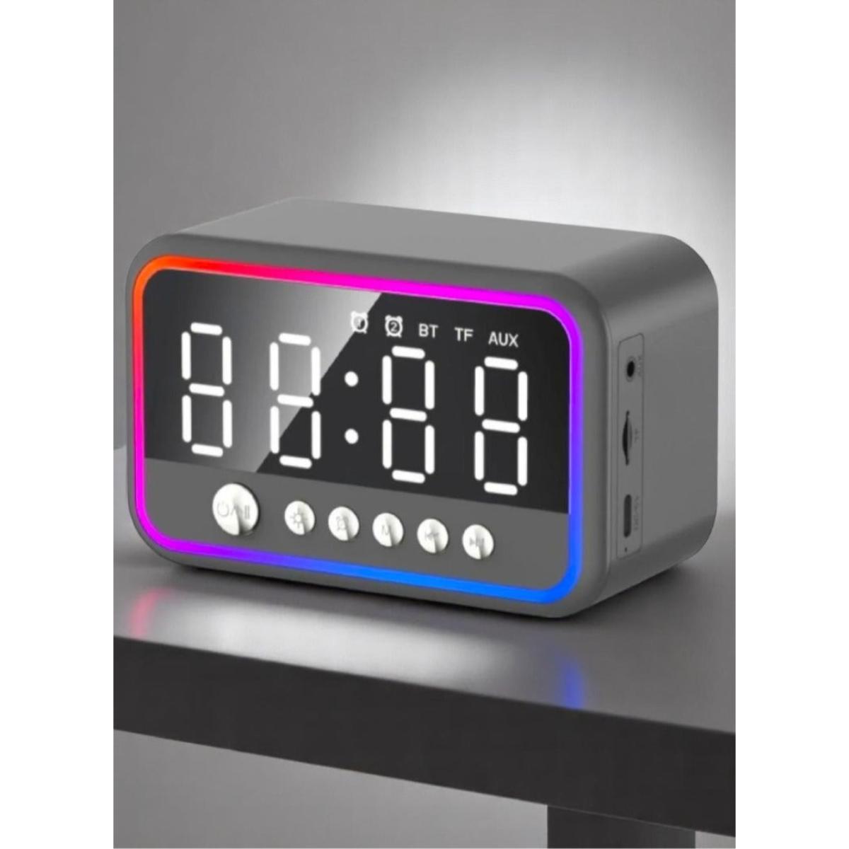 Multifunction LED Alarm Clock with FM Radio