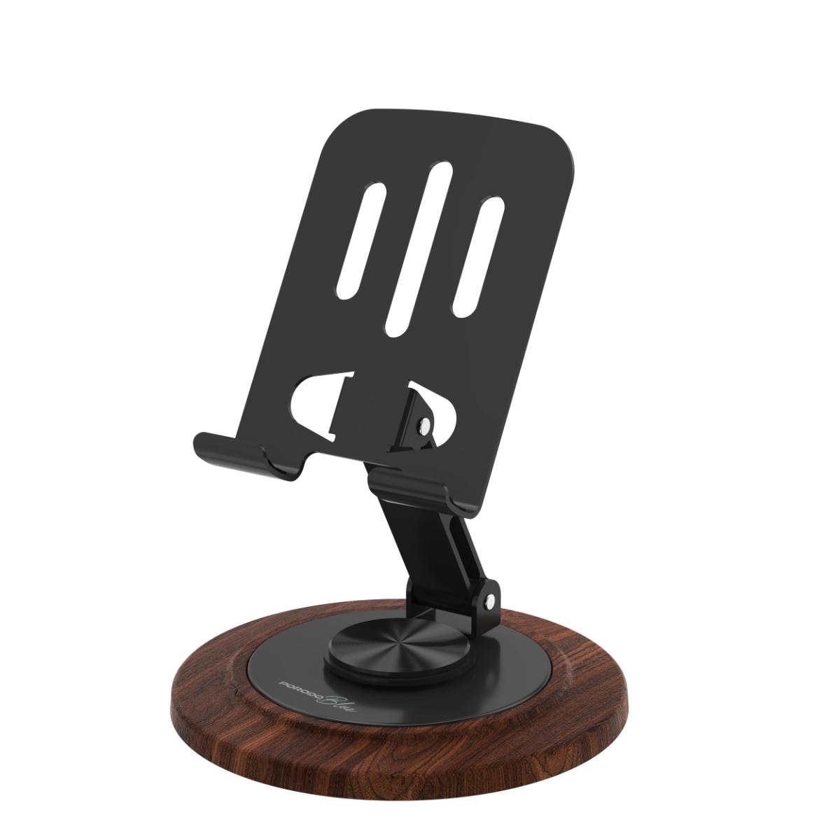 Porodo Blue Desktop Phone Holder 360° Rotating Base