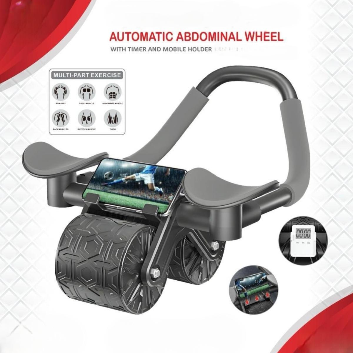 Automatic Abdominal Roller Wheel with Elbow Support