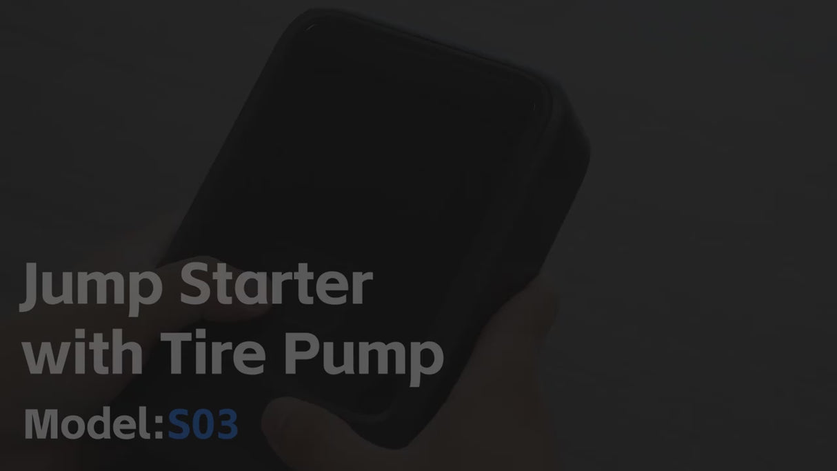 2 in 1 Jump Starter with Tire Pump S03-L