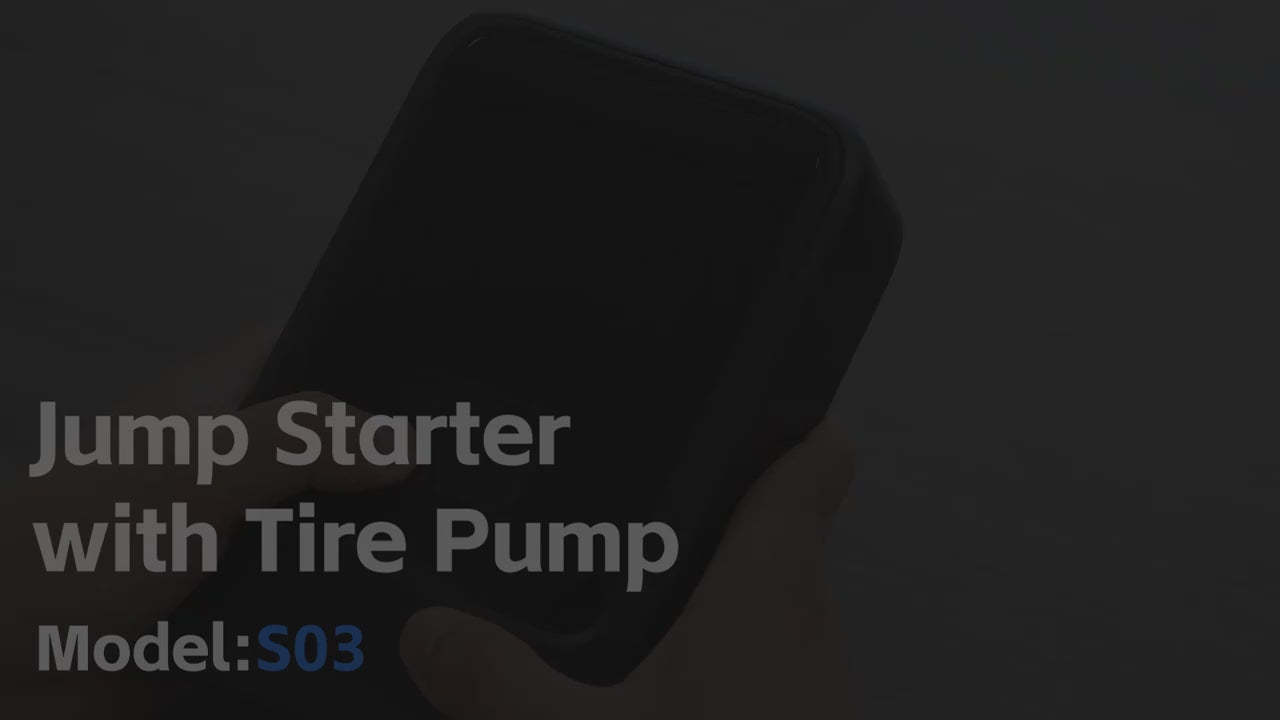 2 in 1 Jump Starter with Tire Pump S03-L