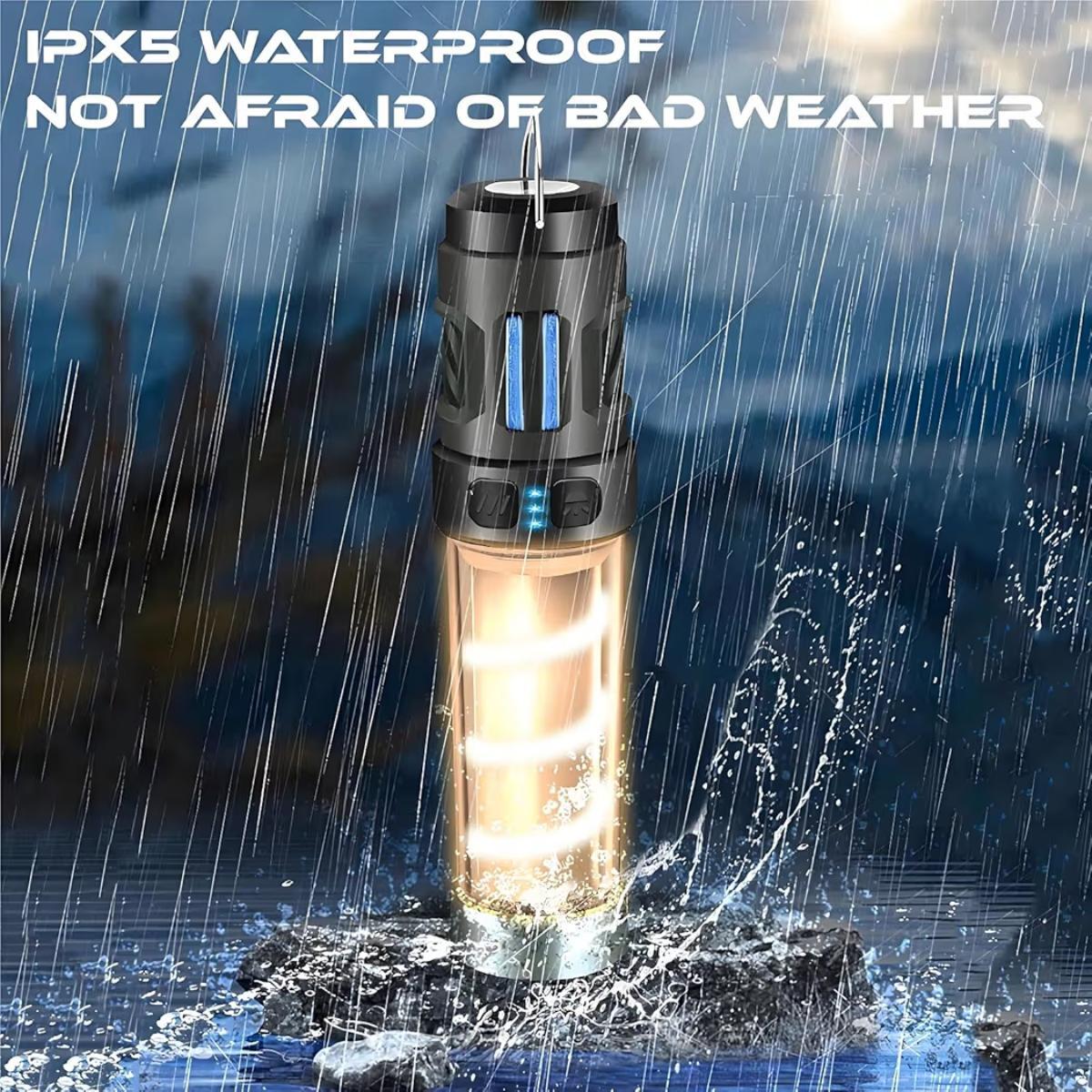 4-in-1 Rechargeable LED Camping Lantern