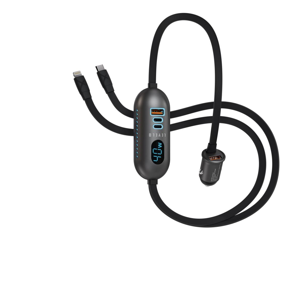 Levelo POLIX  84W FAST CAR CHARGER