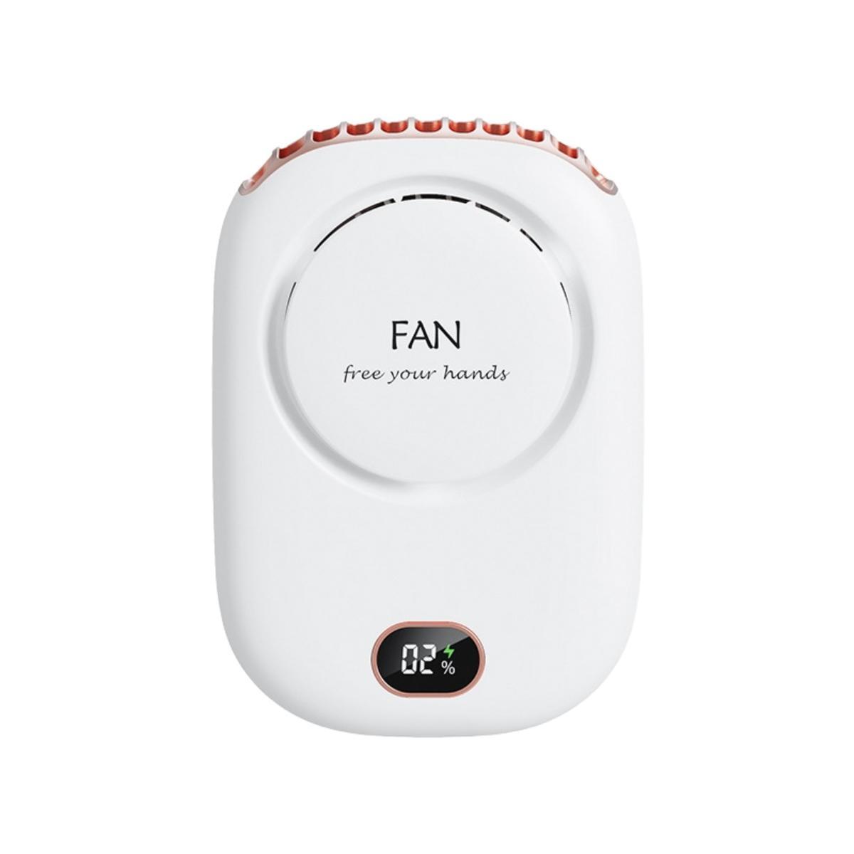Mini Portable Fan, Rechargeable Wearable Neck & Waist Fan