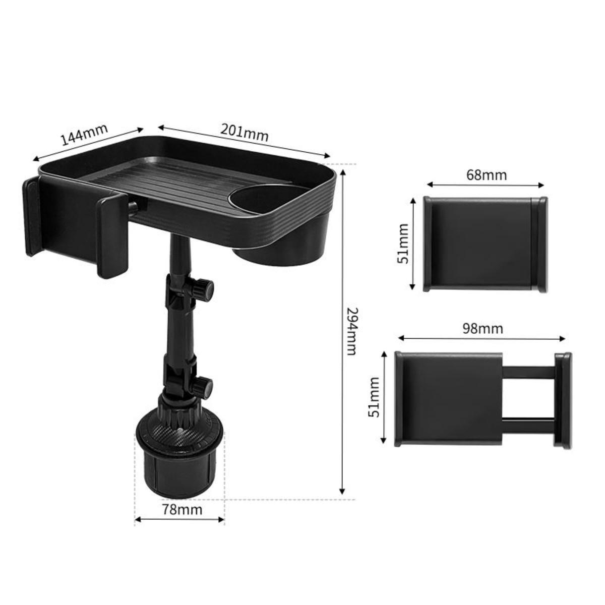 Universal Car Cup Holder Expander Tray
