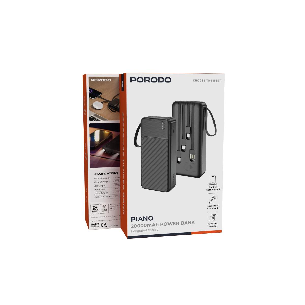 Porodo Piano 20000mAh Power Bank