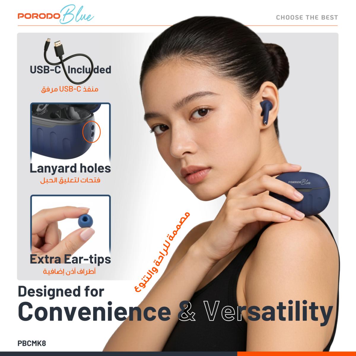 Porodo Sonica TWS Wireless Earbuds