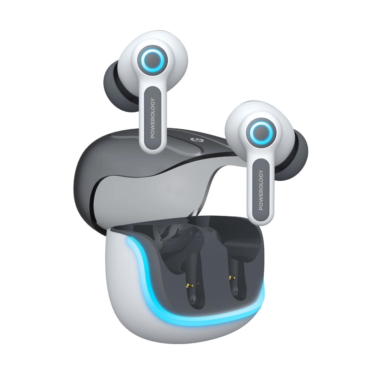 Powerology Quad ENC True- Wireless Buds