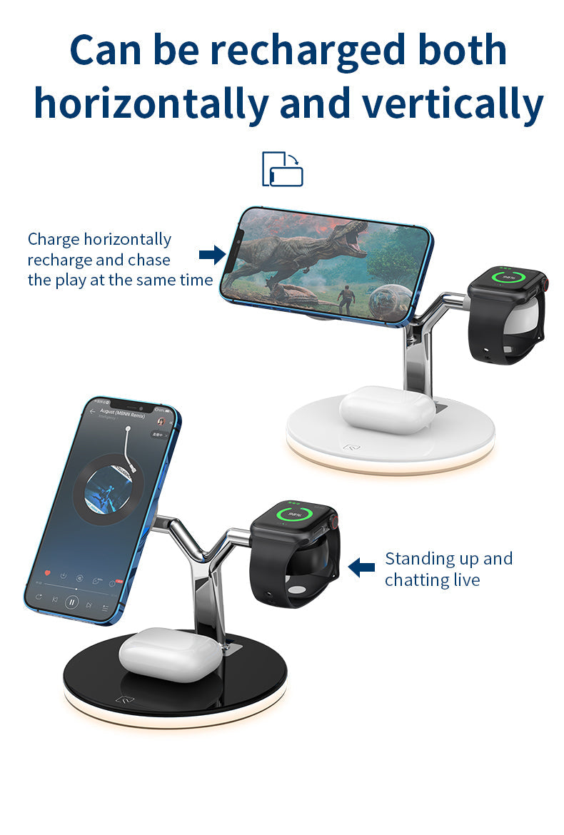 Multi-Function Phone Stand 3 in 1 25W | Bedside Lamp | Tradeo Shopping