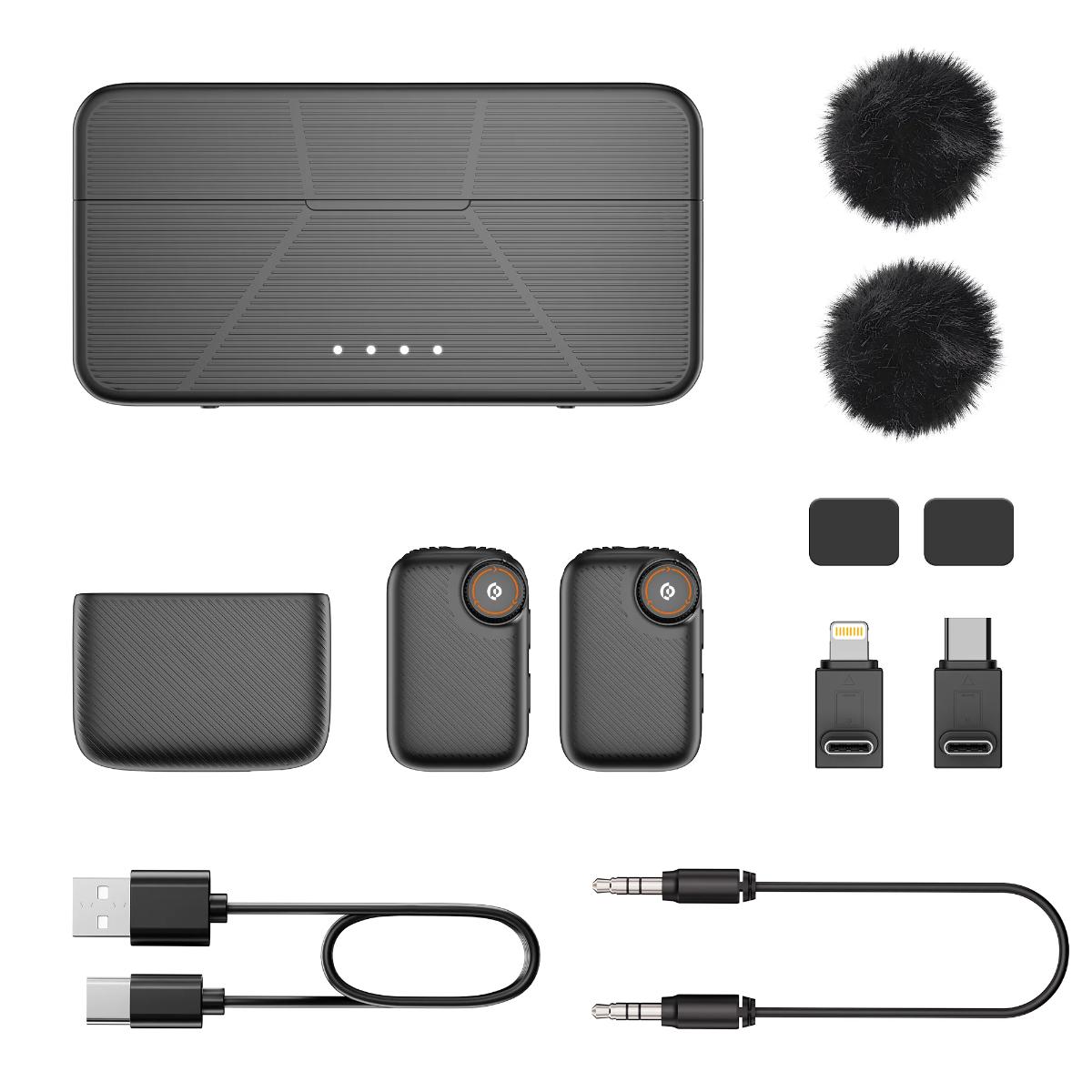 Powerology PURE Q1 AI Noise-Cancelling Microphone
