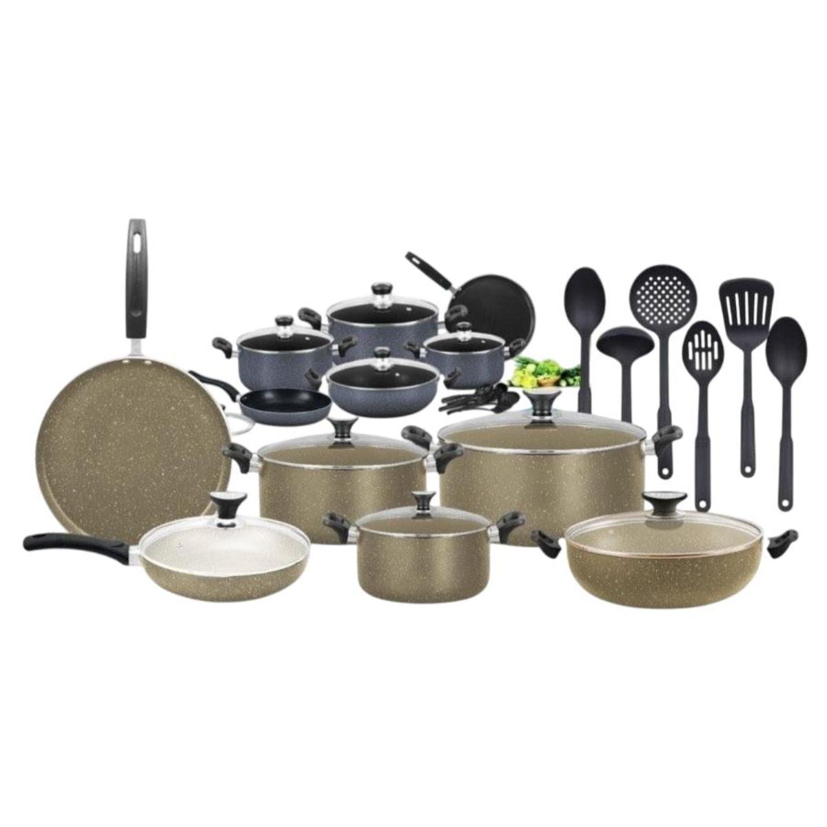 17-Piece Nonstick Cookware Set