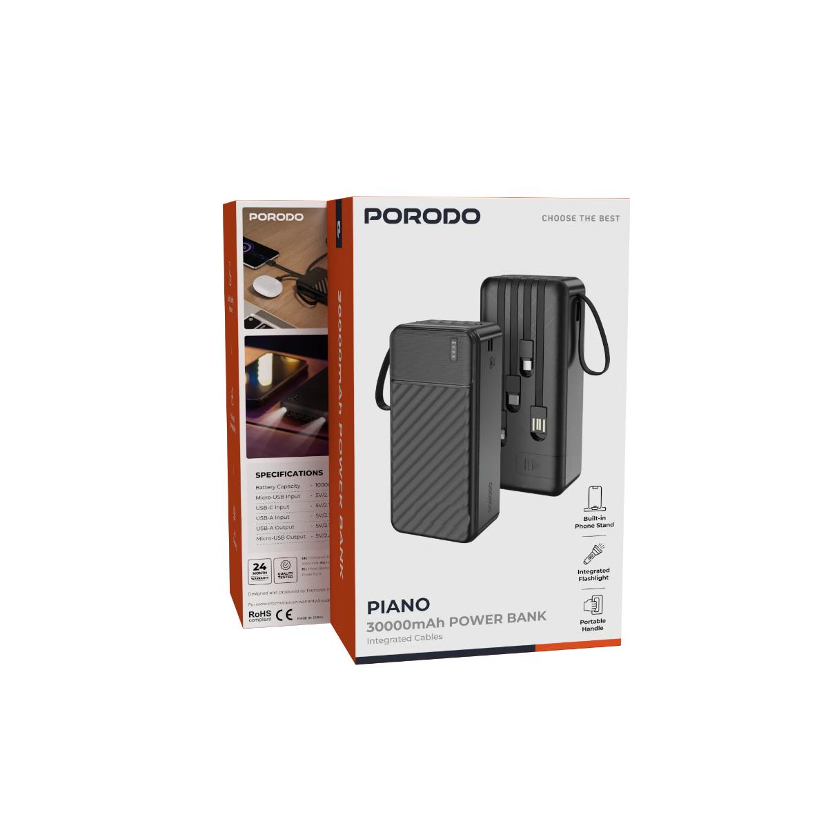 Porodo Piano 30000mAh Power Bank