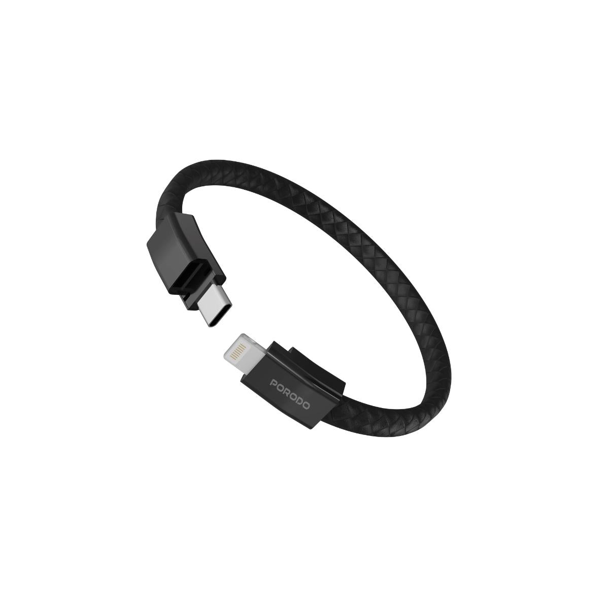 Porodo Wearable USB-C to Lightning Cable