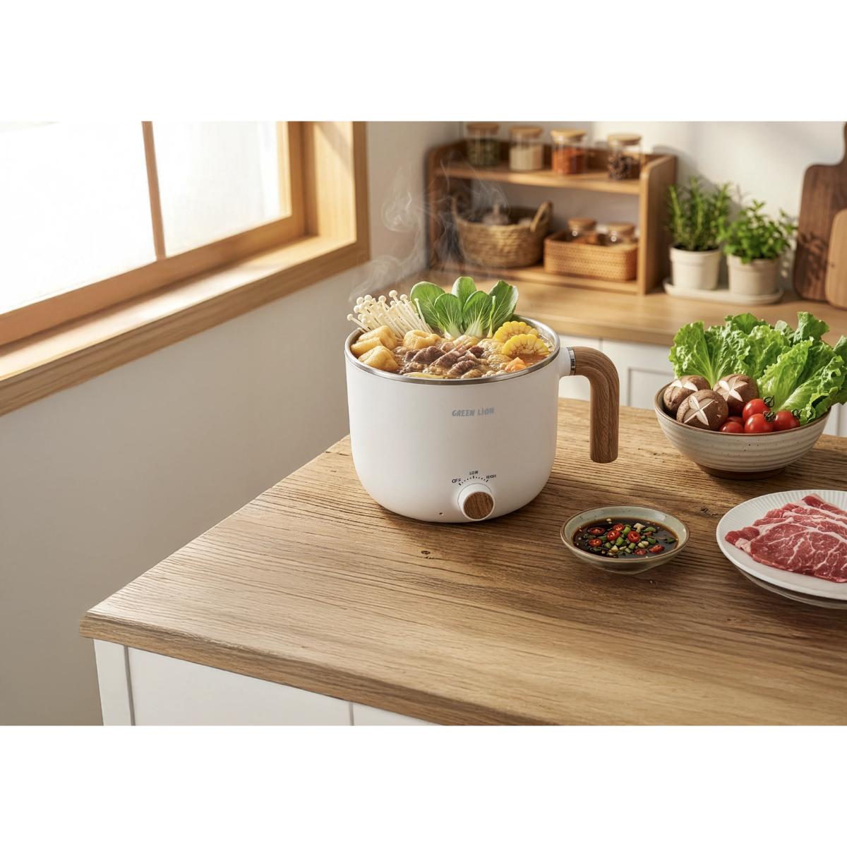 Green Lion 1.5L Quickpot Electric Cooker