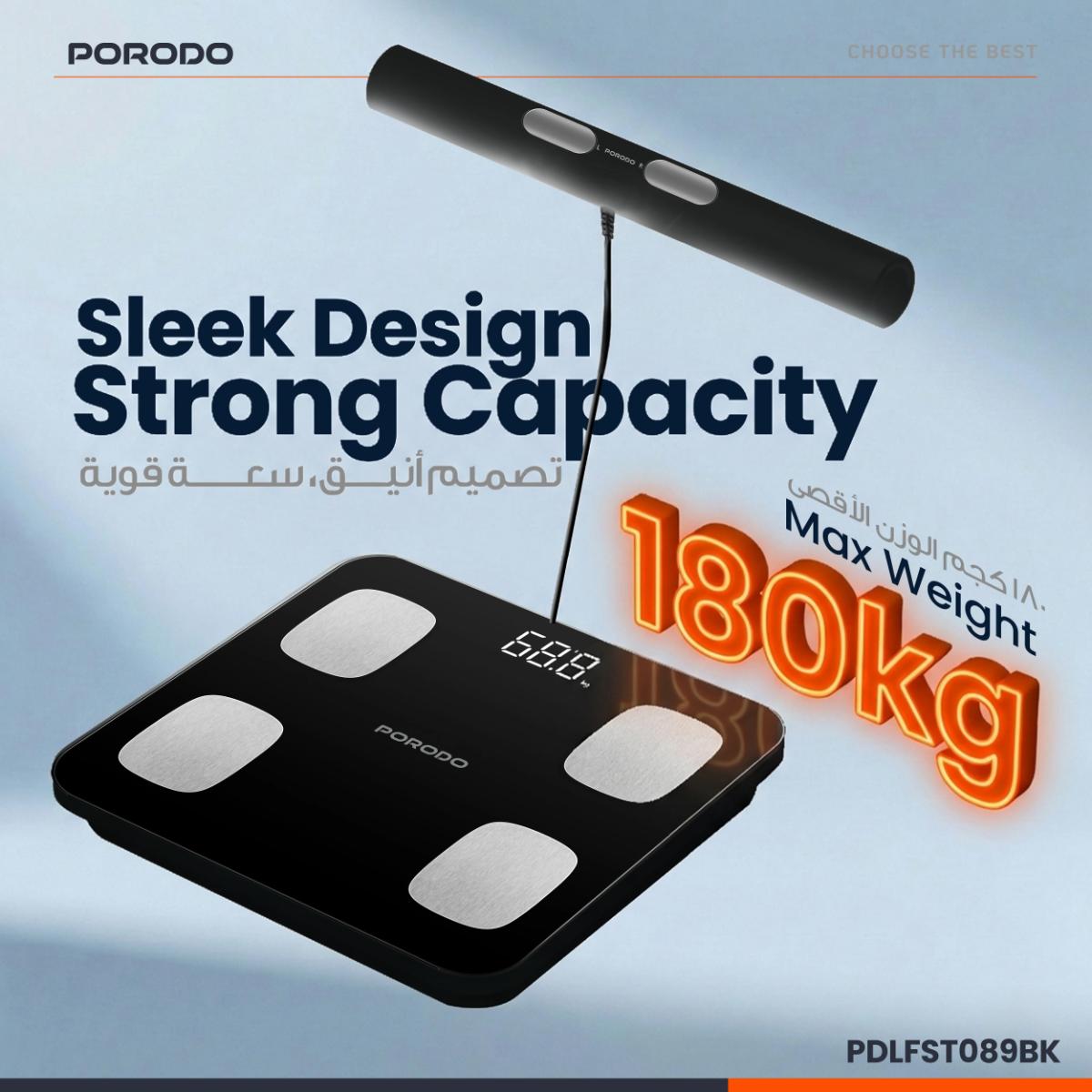 Porodo  Precise Analysis Smart Scale