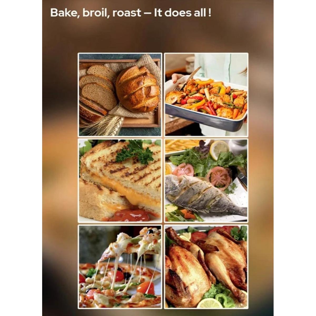 36L Electric Oven 1300W with Rotisserie
