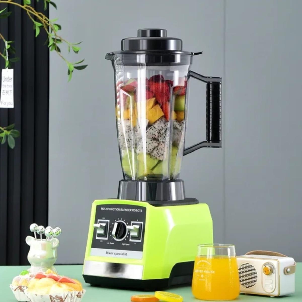 6-in-1 Countertop Blender & Food Processor Combo
