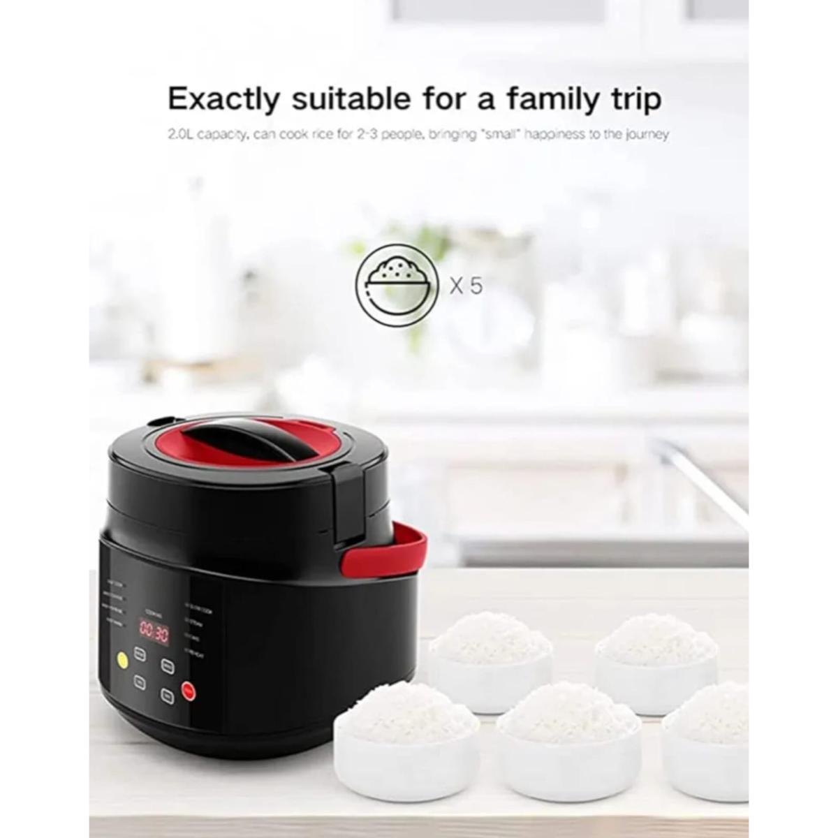 2L Portable Travel Multi-Cooker Food Warmer