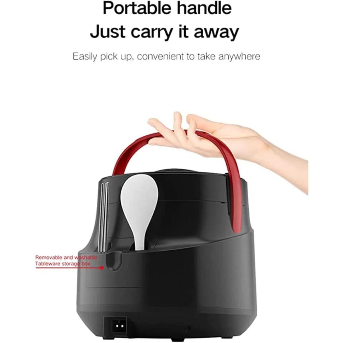 2L Portable Travel Multi-Cooker Food Warmer