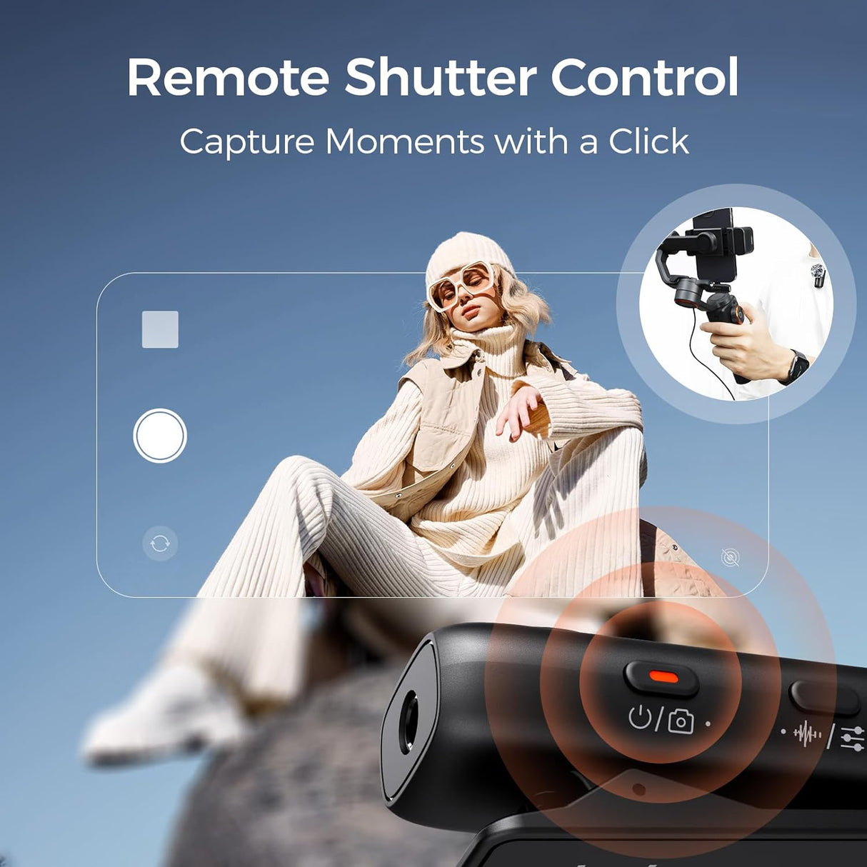 Hohem MIC-01 Wireless Lavalier Microphone | Wireless Microphone | Tradeo Shopping