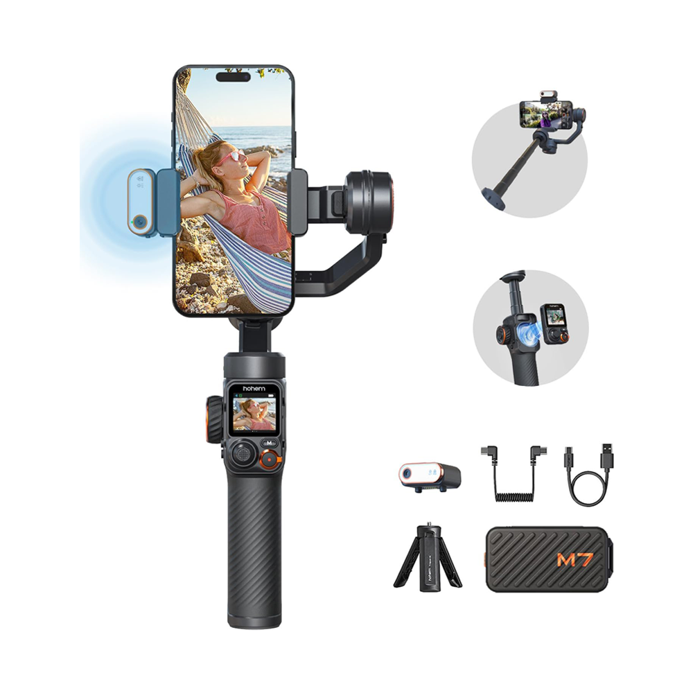 iSteady M7 Phone Stabilizer with Advanced AI Tracker by Hohem