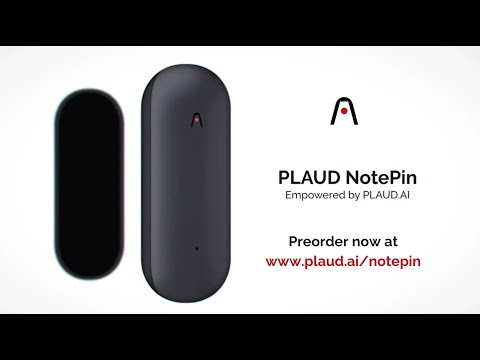 PLAUD NotePin AI Voice Recorder by PLAUD.AI | AI Voice Recorder | Tradeo Shopping