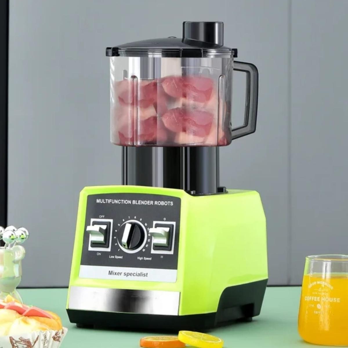 6-in-1 Countertop Blender & Food Processor Combo