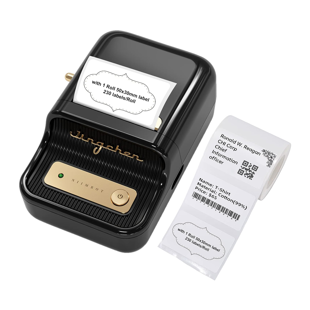 B21 Bluetooth Portable Thermal Label Printer 2 inch by Niimbot