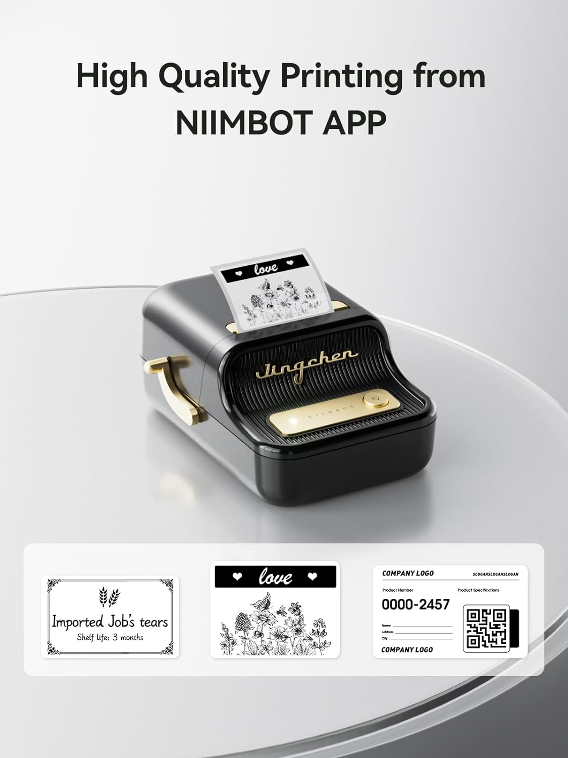 B21 Bluetooth Portable Thermal Label Printer 2 inch by Niimbot
