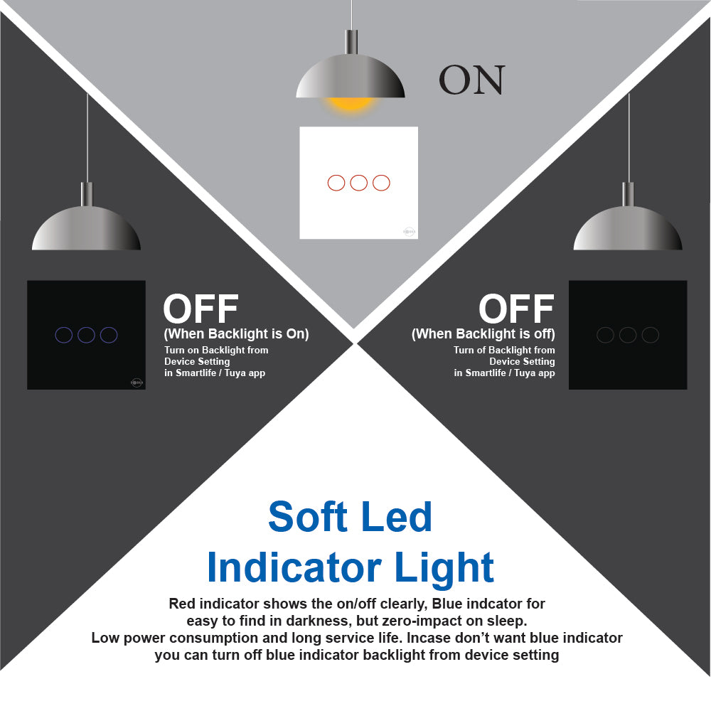 Smart Light Switch SJ-01 by | Smart Switch | Tradeo Shopping