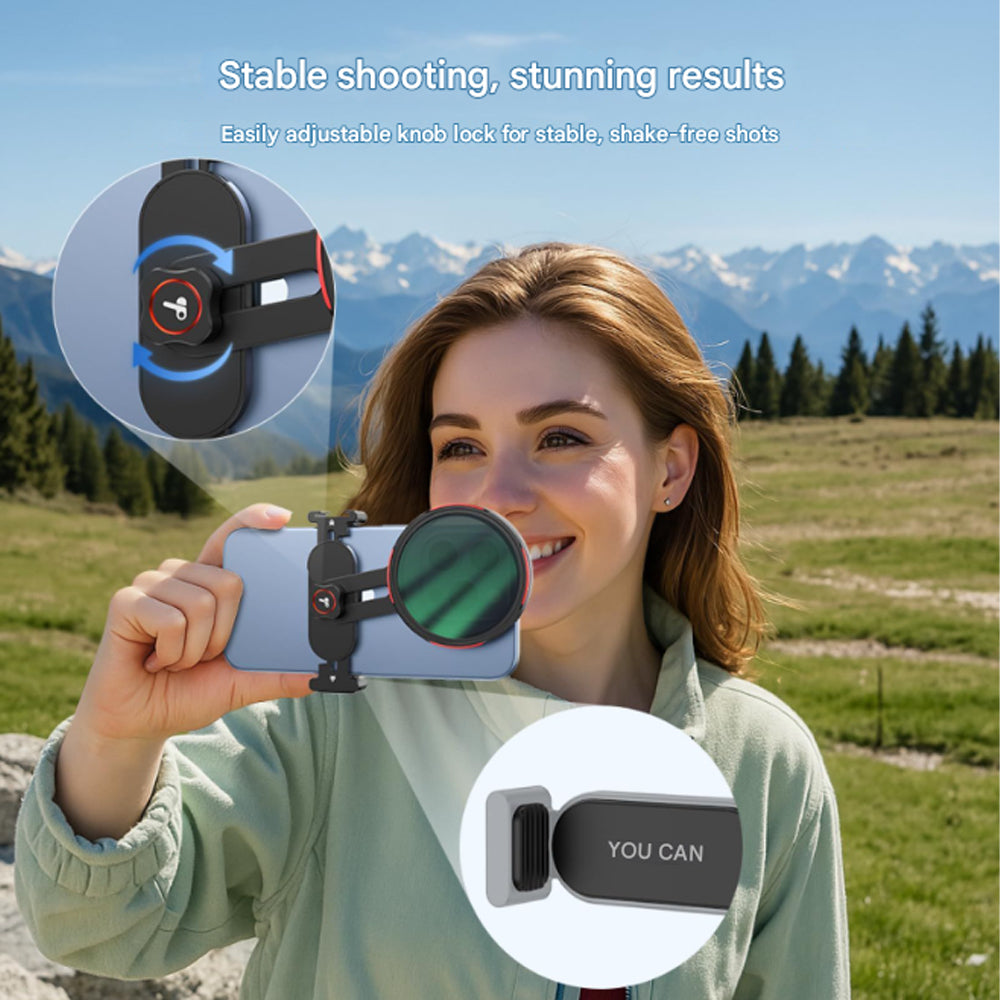 Phone Filter Lens Mount 67mm by TELESIN