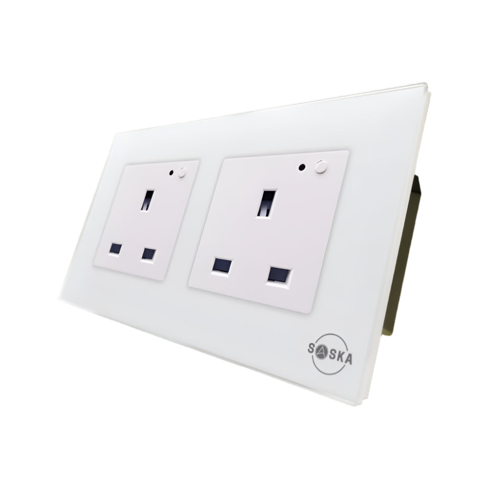 Double Smart Wall Socket by Tradeo Shopping | Smart Socket | Tradeo Shopping