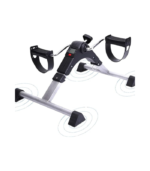 Pedal Exerciser Bike Drive Exercise Peddler Digital Foldable Mini Floor Foot Leg Fitness Pedal Under Desk Exercise Equipment Arm Leg Foot Peddler Exercise